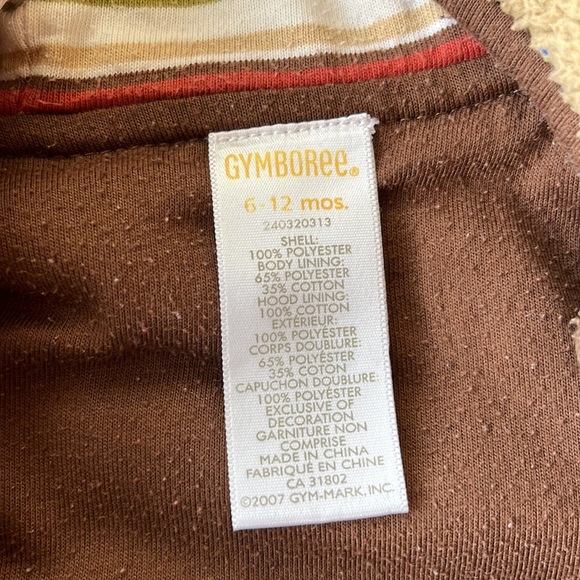 Gymboree fall Sherpa jacket - Picture 3 of 3